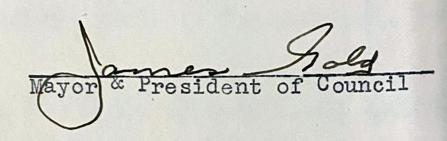 Mayor Gold, 1934-1941